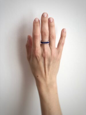 Bluebell – Handmade Beaded Ring