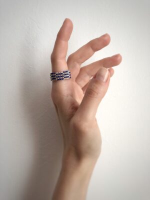 Stairs to heaven – Handmade Beaded Ring